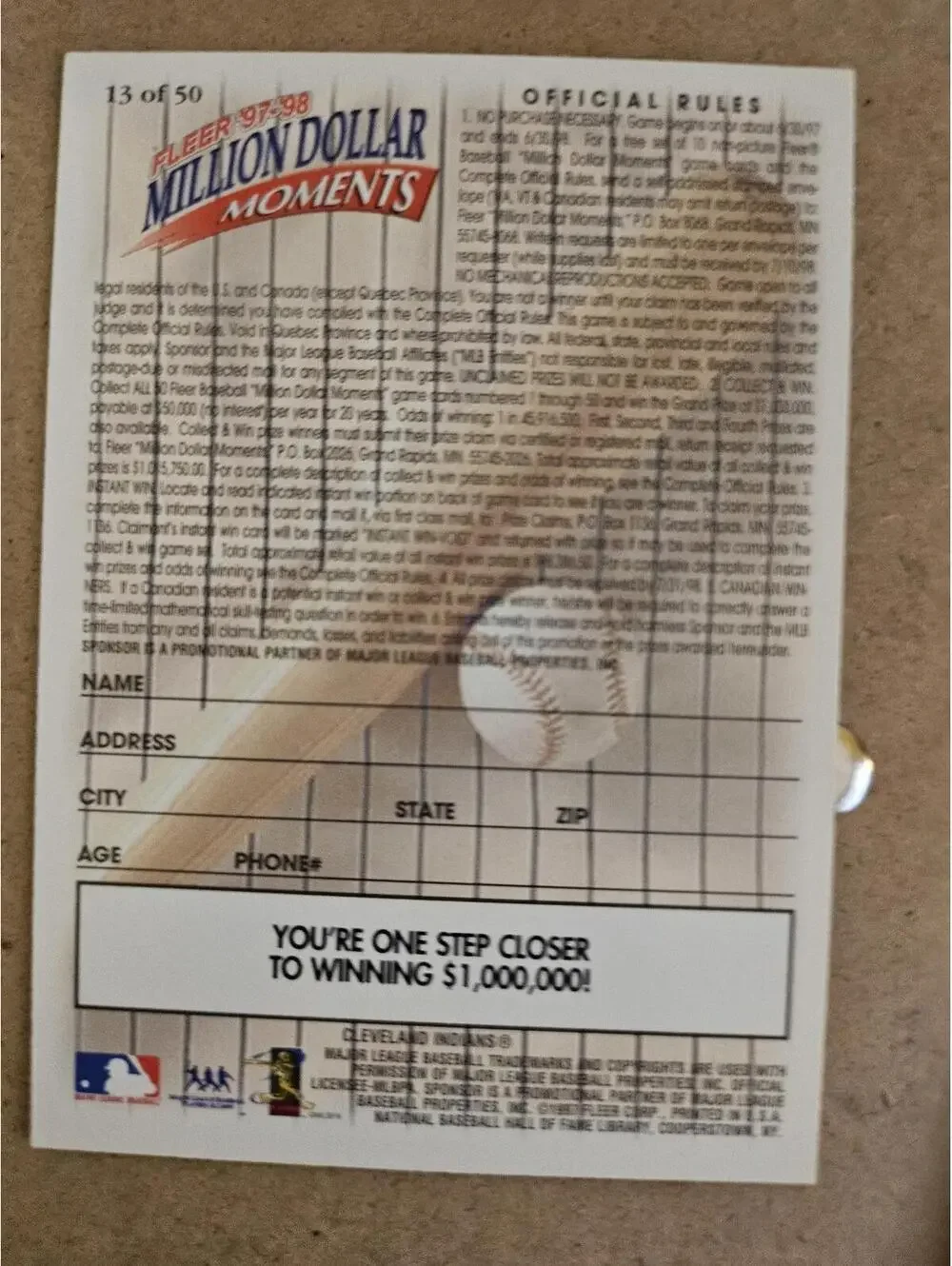 fleer 1997 98